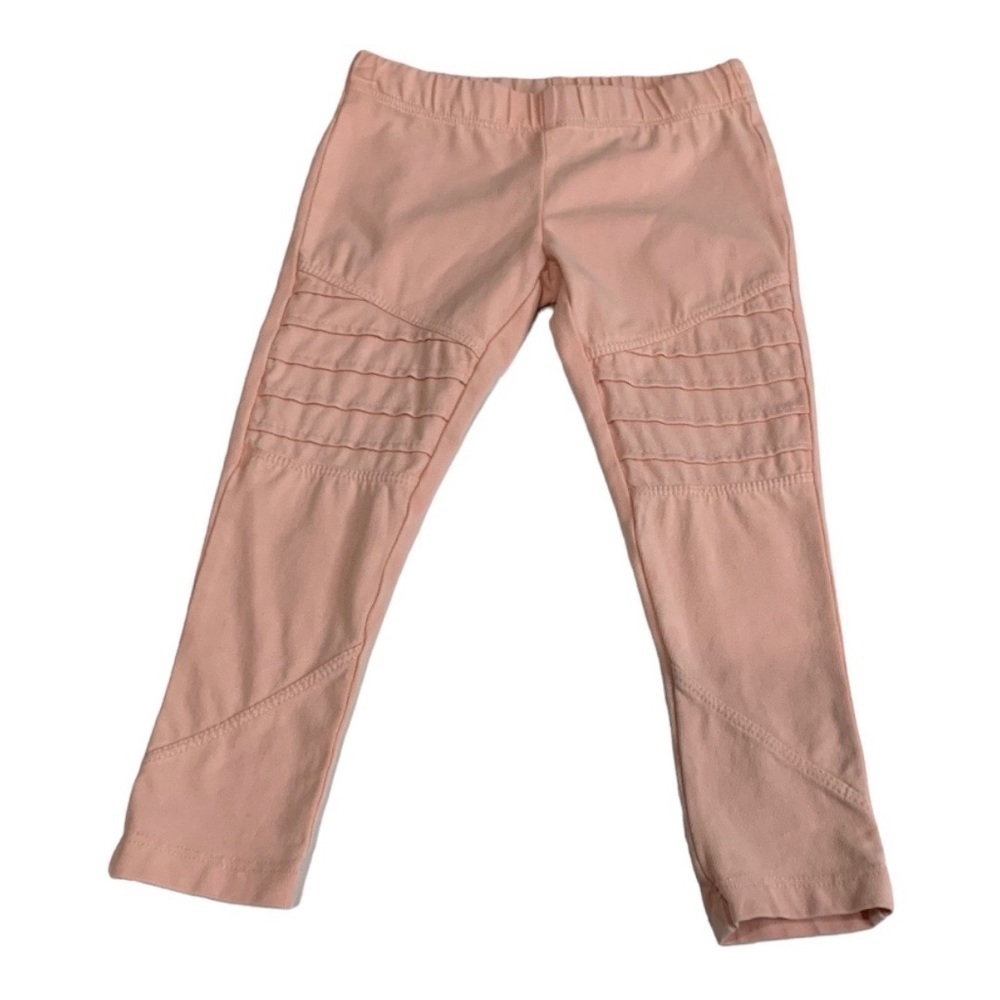 Tucker + Tate Pink Moto Leggings Size 4